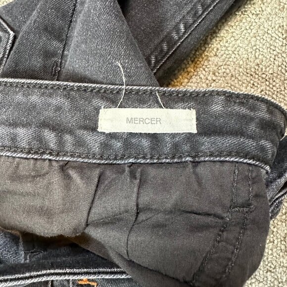 Lafayette 148 New York Women's Mercer Denim Skinny Jeans Black Gray Size 26 - Picture 6 of 7